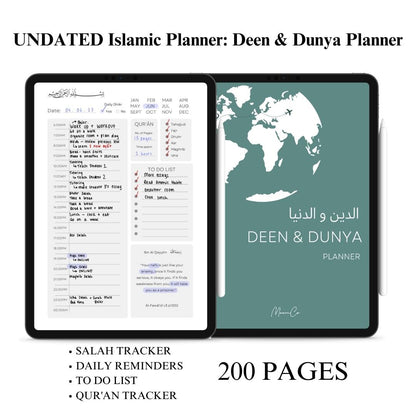 DIGITAL Deen & Dunya Planner